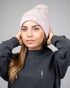 Treeanie Cable Knit PomPom Italian Clay